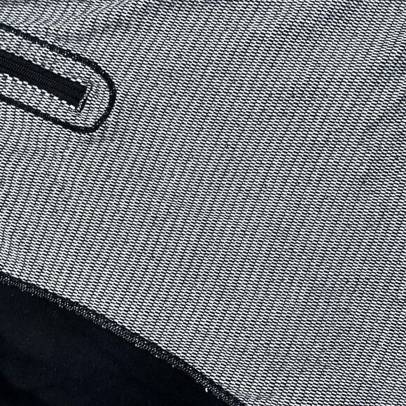 Lululemon Black Run U-Turn 1/4 Zip Pullover Reversible Stripe Women’s - Picture 6 of 7